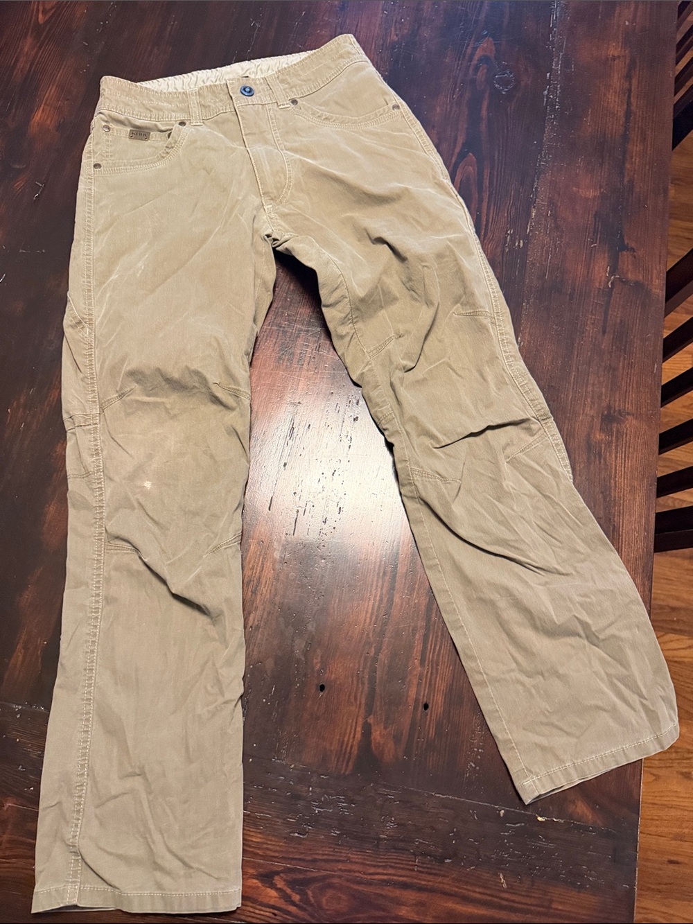 Kuhl Men's Corduroy Pants in Light Tan